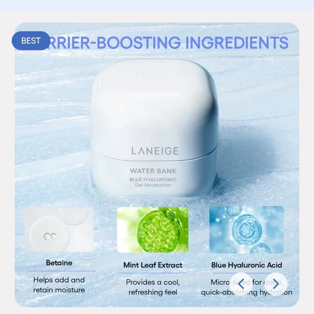 LANEIGE Water Bank Blue Gel Moisturizer